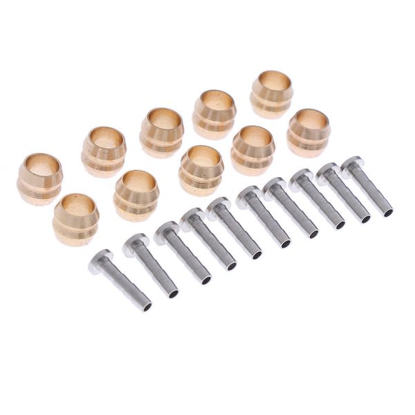 10 pairs bh90 bicycle brake hose hydraulic disc brake olive connector insert, cnc machined
10 pairs bh90 bicycle brake hose hydraulic disc brake olive connector insert, cnc machined