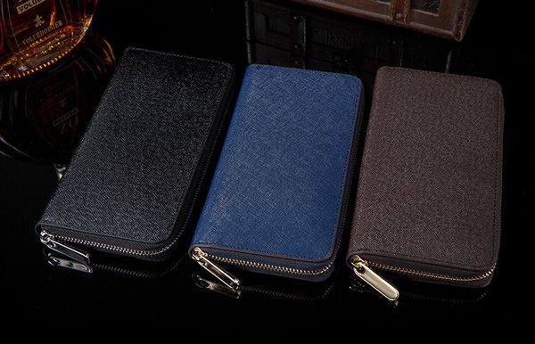 wholesale famous brand fashion mens wallet single zipper luxury designer genuine leather long purse card holders clutch bag wallet, Red;black
wholesale famous brand fashion mens wallet single zipper luxury designer genuine leather long purse card holders clutch bag wallet, Red;black