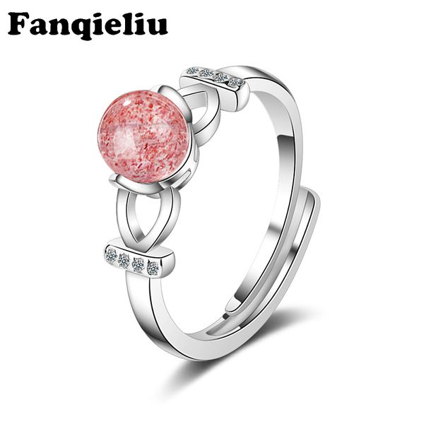 fanqieliu solid 925 sterling silver rings for women beads crystal jewelry wedding bands adjustable opening ring women fql20016, Golden;silver
fanqieliu solid 925 sterling silver rings for women beads crystal jewelry wedding bands adjustable opening ring women fql20016, Golden;silver