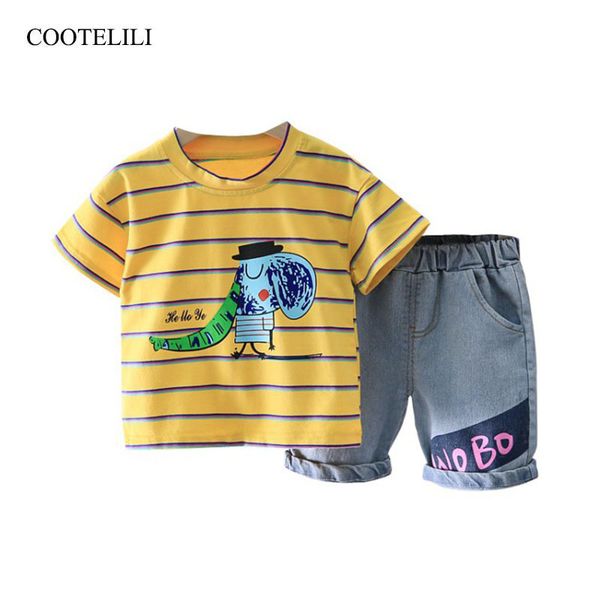 cootelili summer children clothing sets dinosaur toddler baby boys clothes sets summer t-shirt + shorts for boys tee + jeans, White
cootelili summer children clothing sets dinosaur toddler baby boys clothes sets summer t-shirt + shorts for boys tee + jeans, White