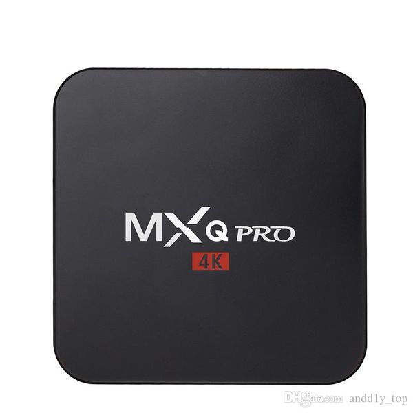 

android 7.1 tv box mxq pro 4k quad core 8g/1g amlogic s905w rk3229 smart tv box suport wifi 3d