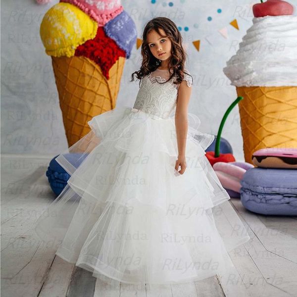 girl's dresses flower girl for weddings ball gown scoop long sleeves lace bow first communion little girls, Red;yellow
girl's dresses flower girl for weddings ball gown scoop long sleeves lace bow first communion little girls, Red;yellow