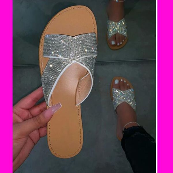 rhinestone slippers 2020 new women shoes woman fashion wild beach flip flop bright flat bottom outdoor slides student sandals, Black
rhinestone slippers 2020 new women shoes woman fashion wild beach flip flop bright flat bottom outdoor slides student sandals, Black