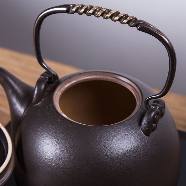 taiwan old rock clay pottery pot high temperature resistance cook teapot crude tao zhushui boil water pot the three divisions of
taiwan old rock clay pottery pot high temperature resistance cook teapot crude tao zhushui boil water pot the three divisions of