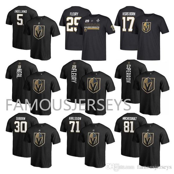 vegas golden knights hockey t-shirt printed fans tees #18 james neal 29 marc-andre fleury 71 william karlsson custom sports wear, Black
vegas golden knights hockey t-shirt printed fans tees #18 james neal 29 marc-andre fleury 71 william karlsson custom sports wear, Black