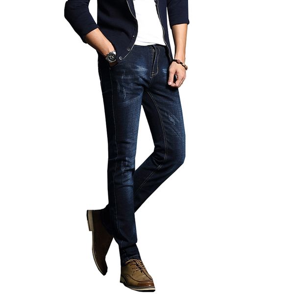 classic slim fit jeans stretch for men spring autumn male casual skinny straight business black blue denim pants summer overalls
classic slim fit jeans stretch for men spring autumn male casual skinny straight business black blue denim pants summer overalls