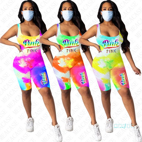 women summer letter rompers jogging bodysuit ladies sleeveless tank vest bodycon jumpsuit tie-dye gradient color shorts romper onesies d5502, White
women summer letter rompers jogging bodysuit ladies sleeveless tank vest bodycon jumpsuit tie-dye gradient color shorts romper onesies d5502, White