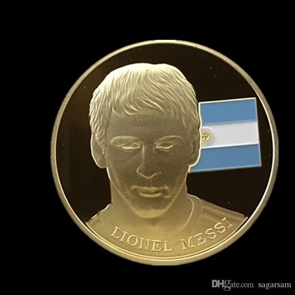 20 pcs the famous four football stars messi, robben neymar, ronaldo world cup players gold plated souvenir decoration coin
20 pcs the famous four football stars messi, robben neymar, ronaldo world cup players gold plated souvenir decoration coin
