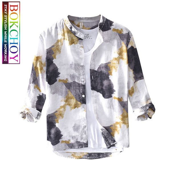 men linen shirt stripe casual shirt thin section breathable men print long sleeve mens shirts casual slim fit, White;black
men linen shirt stripe casual shirt thin section breathable men print long sleeve mens shirts casual slim fit, White;black