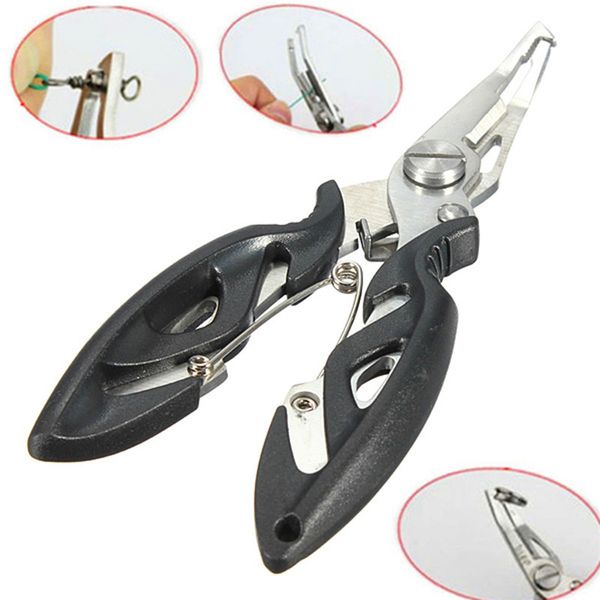 stainless steel fishing carp scissors fish tackle lure hook remover line cutter tackle tool fish accessories