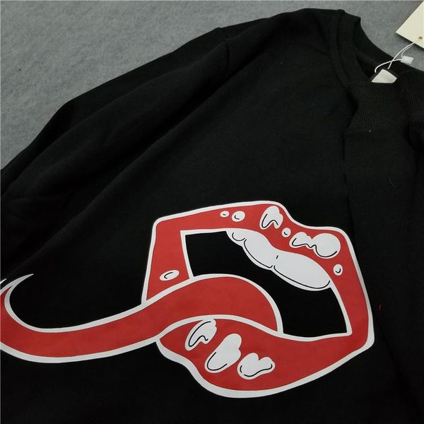 fashion womens mens designer hoodie luxury o-neck sweatshirt brand jumper 2 colors fall winter lip printed b103138z, Black
fashion womens mens designer hoodie luxury o-neck sweatshirt brand jumper 2 colors fall winter lip printed b103138z, Black