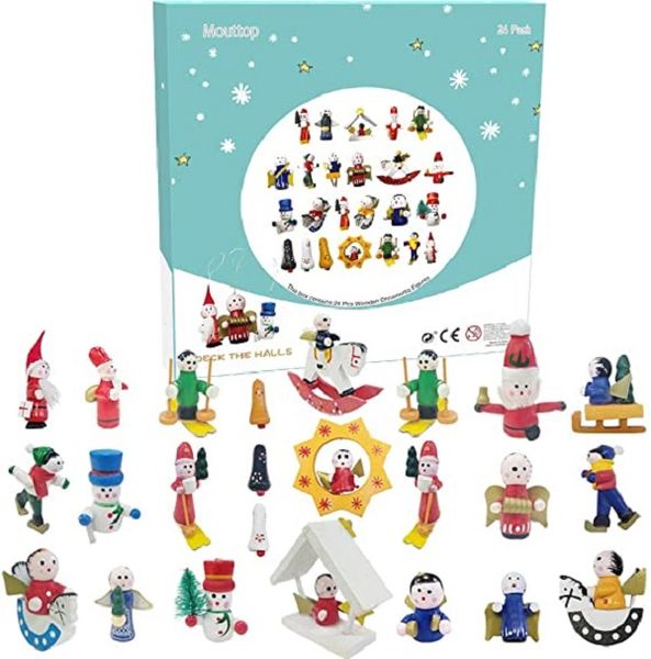 christmas advent calendar ,unique style 24 wood ornament figures amusing christmas countdown fun learning for kids believe in the ma
christmas advent calendar ,unique style 24 wood ornament figures amusing christmas countdown fun learning for kids believe in the ma
