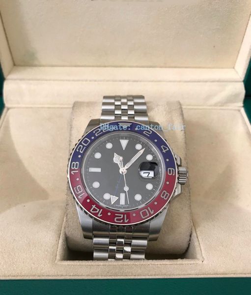 Upgraded ver ion luxury watch red blue ii 116710 40mm ceramic teel automatic eta 2813 movement band men watch
Upgraded ver ion luxury watch red blue ii 116710 40mm ceramic teel automatic eta 2813 movement band men watch