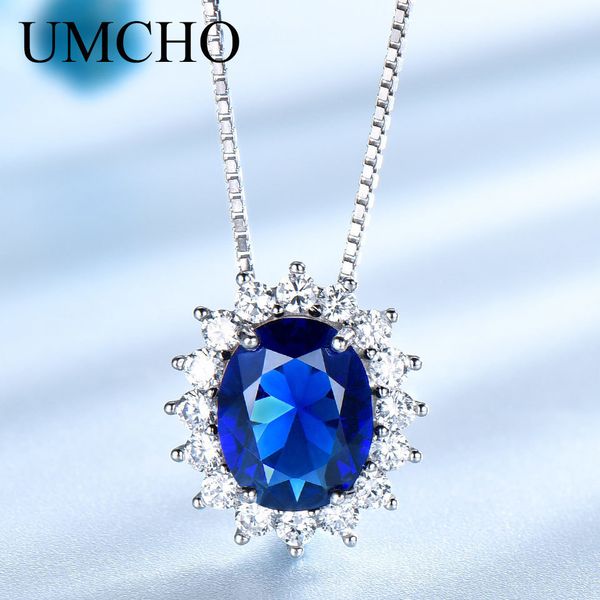umcho princess diana necklace pendant 925 sterling silver jewelry created sapphire necklace wedding for women gift fine jewelry t190702
umcho princess diana necklace pendant 925 sterling silver jewelry created sapphire necklace wedding for women gift fine jewelry t190702