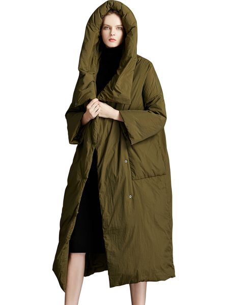 2019 new 90% white duck down womens winter jacket with hooded loose and simple style warm plus size parkas large overcoat, Black
2019 new 90% white duck down womens winter jacket with hooded loose and simple style warm plus size parkas large overcoat, Black