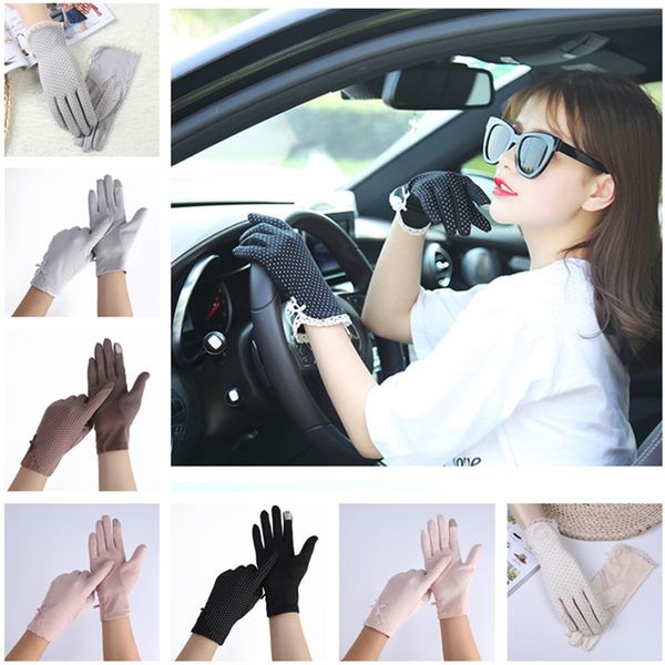 women lace sunscreen gloves summer lady stretch touch screen anti uv slip resistant driving glove breathable costume fashion gloves 20 color, White
women lace sunscreen gloves summer lady stretch touch screen anti uv slip resistant driving glove breathable costume fashion gloves 20 color, White