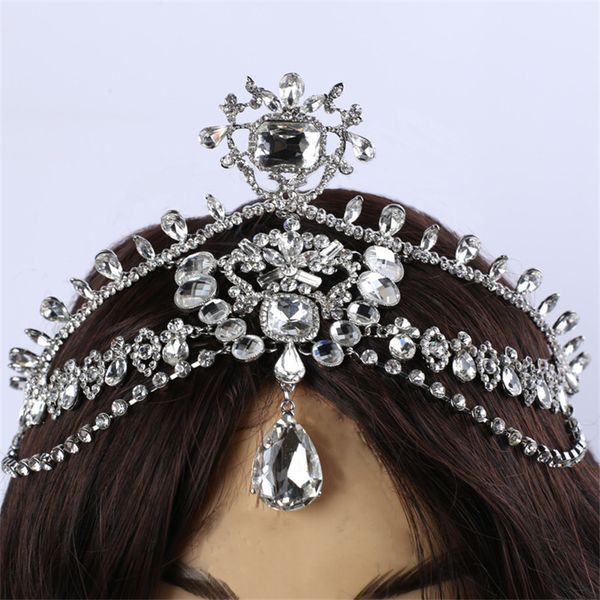 fashion sparkly crystal bridal head chain indian hair jewelry tikka women wedding tiara bride forehead decoration accessories c18122501, Slivery;golden
fashion sparkly crystal bridal head chain indian hair jewelry tikka women wedding tiara bride forehead decoration accessories c18122501, Slivery;golden