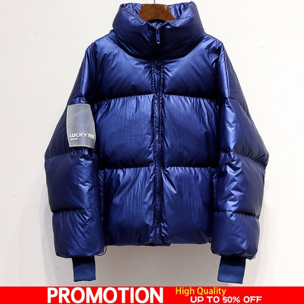 bright waterproof women's jacket parka winter 2019 windproof warm female jackets padded down parkas fashion casual women coat y190926, Black;white
bright waterproof women's jacket parka winter 2019 windproof warm female jackets padded down parkas fashion casual women coat y190926, Black;white