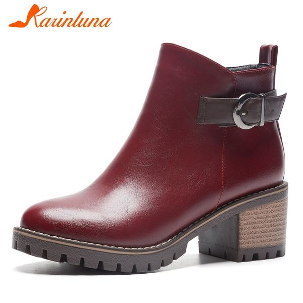 karin new fashion large size 31-43 ankle boots women shoes woman zip chunky heels belt buckle fur winter shoes woman boots, Black
karin new fashion large size 31-43 ankle boots women shoes woman zip chunky heels belt buckle fur winter shoes woman boots, Black