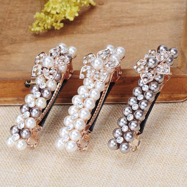 fashion crystal rhinestone pearl hairpins girls barrettes hair clip clamp jewelry styling tools women hair accessories, Golden;silver
fashion crystal rhinestone pearl hairpins girls barrettes hair clip clamp jewelry styling tools women hair accessories, Golden;silver