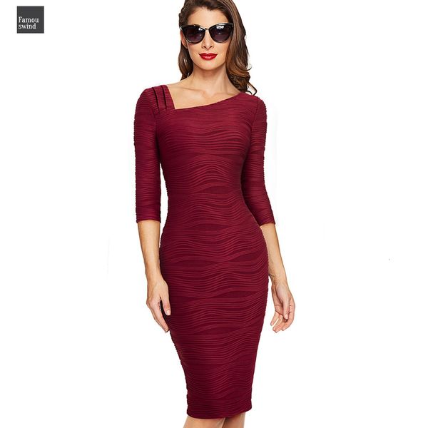 women autumn dress solid color casual business office three quarter sleeve elegant bodycon work dress eb461, Black;gray
women autumn dress solid color casual business office three quarter sleeve elegant bodycon work dress eb461, Black;gray
