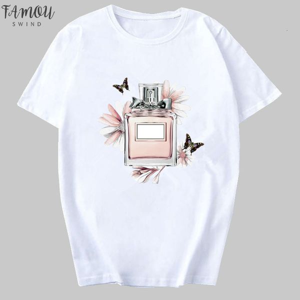 women t shirt print flower perfume bottle sweet short sleeve harajuku t shirt female t shirt casual woman tee clothes, White
women t shirt print flower perfume bottle sweet short sleeve harajuku t shirt female t shirt casual woman tee clothes, White
