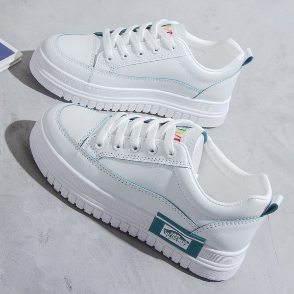swyivy casual white shoes women flat white sneakers 2020 spring chunky sneakers for women med heel ladies shoe fashion female sh, Black
swyivy casual white shoes women flat white sneakers 2020 spring chunky sneakers for women med heel ladies shoe fashion female sh, Black
