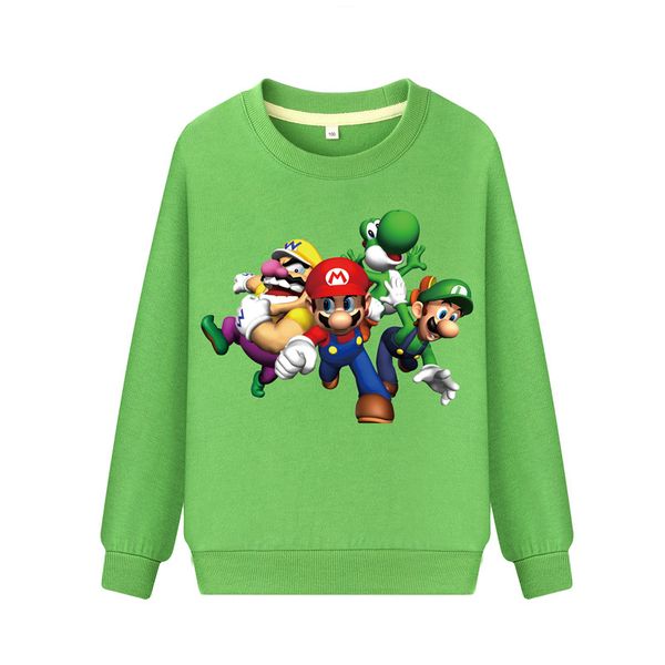 baby cartoon mario games print sweatshirt costume children 100%cotton hoodies clothing boys casual tshirts girls clothes wk068, Black
baby cartoon mario games print sweatshirt costume children 100%cotton hoodies clothing boys casual tshirts girls clothes wk068, Black