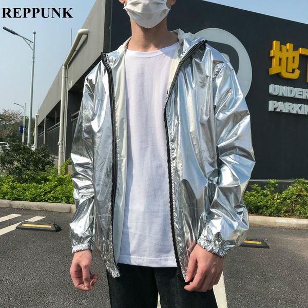 reppunk 2019 new men's fashion fit hooded bomber jackets harajuku streetwear hip hop male reflective windbreaker coat, Black;brown
reppunk 2019 new men's fashion fit hooded bomber jackets harajuku streetwear hip hop male reflective windbreaker coat, Black;brown