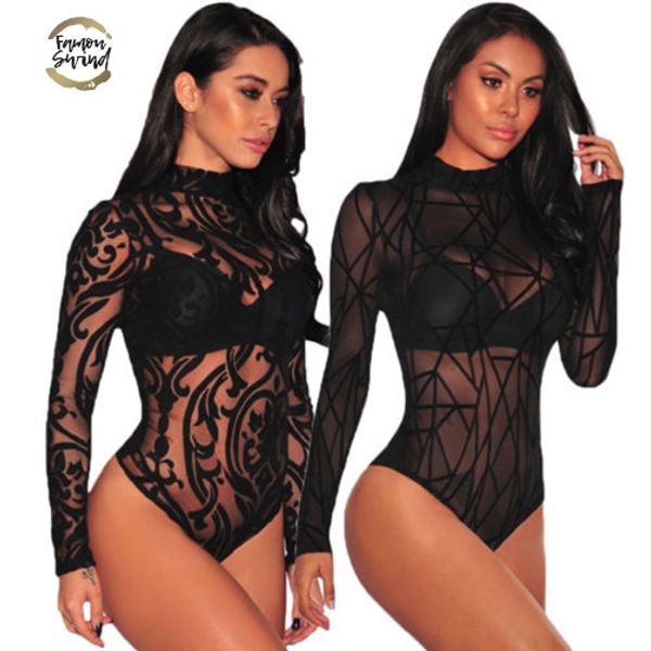 women long sleeve stretch bodysuit lace sheer leotard body shirt party lace v-neck nightwear skinny bodysuit, Black;white
women long sleeve stretch bodysuit lace sheer leotard body shirt party lace v-neck nightwear skinny bodysuit, Black;white