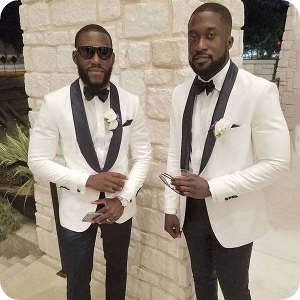ivory groom tuxedo mens wedding suits black shawl lapel custom made man blazer jacket pants 2piece terno masculino costume homme mariage, Black;gray
ivory groom tuxedo mens wedding suits black shawl lapel custom made man blazer jacket pants 2piece terno masculino costume homme mariage, Black;gray