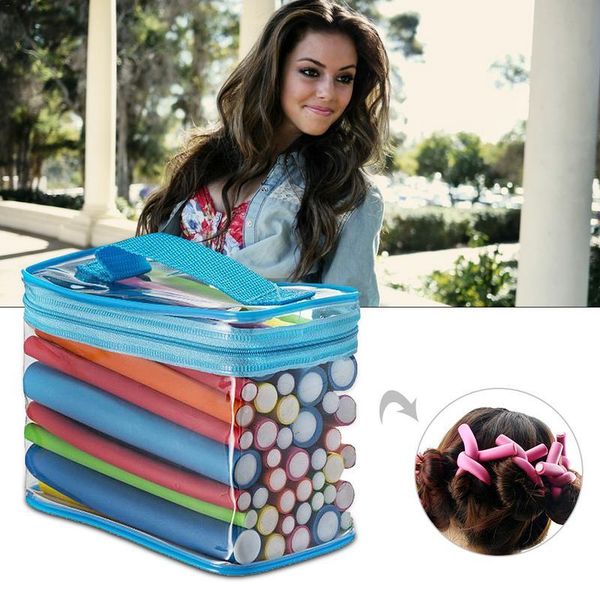 42pcs/lot soft hair curler roller universal pearl cotton hair curler rods safe hair salon flexible curling rod tool styling
42pcs/lot soft hair curler roller universal pearl cotton hair curler rods safe hair salon flexible curling rod tool styling