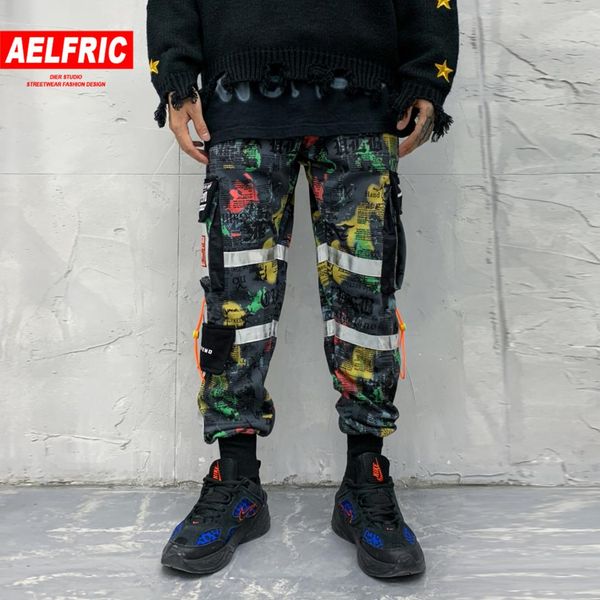 aelfric hip hop patchwork pockets graffiti mens cargo pants streetwear casual sweatpants 2019 autumn harajuku joggers trousers, Black
aelfric hip hop patchwork pockets graffiti mens cargo pants streetwear casual sweatpants 2019 autumn harajuku joggers trousers, Black