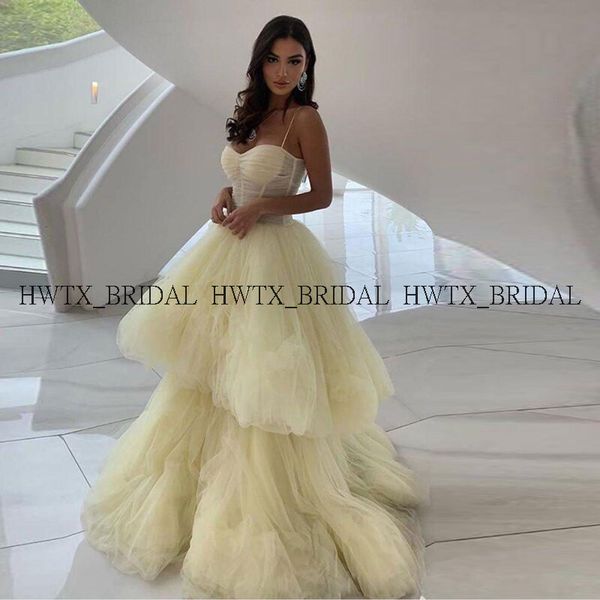 2020 new arrival evening dress spaghetti straps tiered tulle plus size a-line ivory long arabic dubai women formal evening gown, White;black
2020 new arrival evening dress spaghetti straps tiered tulle plus size a-line ivory long arabic dubai women formal evening gown, White;black
