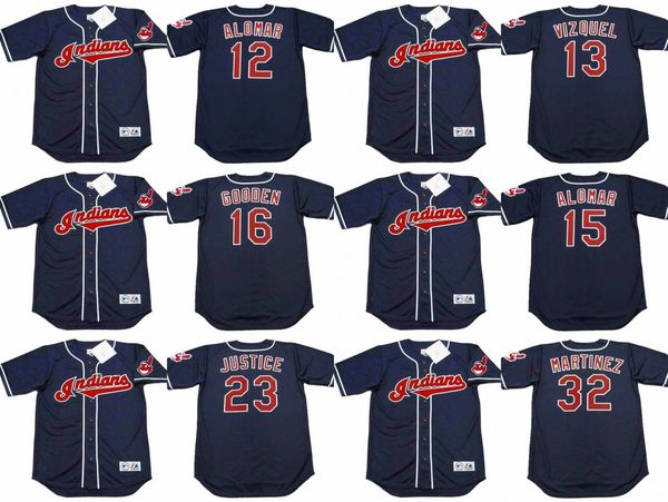 cleveland roberto alomar david justice bartolo colon sandy alomar omar vizquel dennis martinez eddie murray gooden baseball jersey stitched, Black
cleveland roberto alomar david justice bartolo colon sandy alomar omar vizquel dennis martinez eddie murray gooden baseball jersey stitched, Black