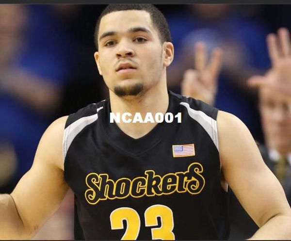 men wichita state shockers fred vanvleet #23 black white full embroidery size s-4xl college jersey or custom any name or number jersey, Black;red
men wichita state shockers fred vanvleet #23 black white full embroidery size s-4xl college jersey or custom any name or number jersey, Black;red