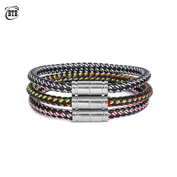 fashion leather bangles bracelets stainless steel magnetic bracelet men jewelry vintage charms bracelet homme female jewelry, Golden;silver
fashion leather bangles bracelets stainless steel magnetic bracelet men jewelry vintage charms bracelet homme female jewelry, Golden;silver