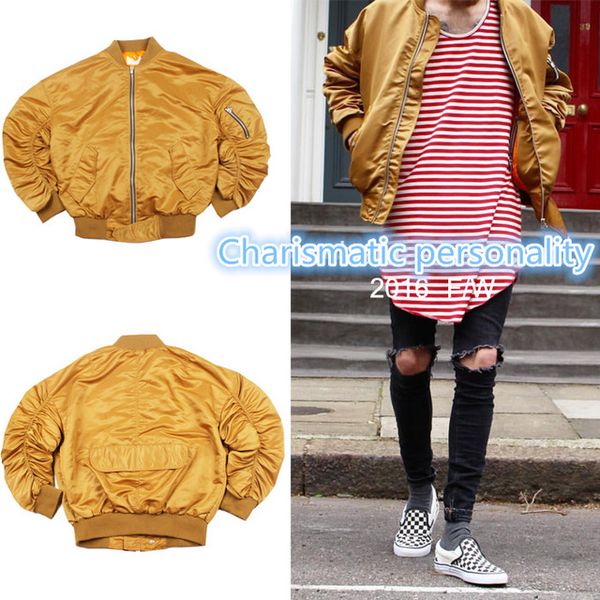 justin bieber fear of god men jackets coats kanye west brand clothing clothes air force one silver/green/gold ma1 bomber jacket, Black;brown
justin bieber fear of god men jackets coats kanye west brand clothing clothes air force one silver/green/gold ma1 bomber jacket, Black;brown