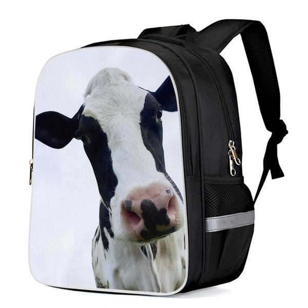 cow black white animal backpacks school bag child book bag sports bags bottle side pockets school student silver edge
cow black white animal backpacks school bag child book bag sports bags bottle side pockets school student silver edge