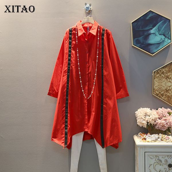 xitao irregular women blouse fashion new 2020 spring elegant single breast hit color small fresh causal loose shirt dmy2955, White
xitao irregular women blouse fashion new 2020 spring elegant single breast hit color small fresh causal loose shirt dmy2955, White