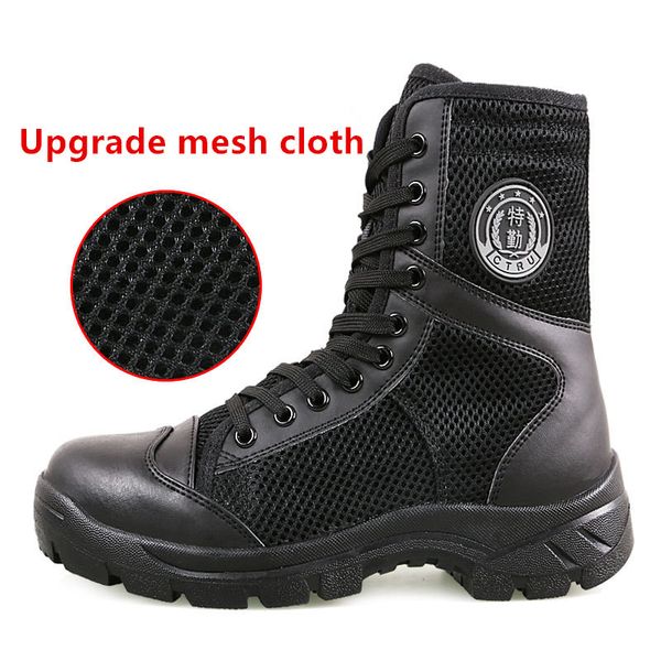 summer outdoor climbing training canvas mesh breathable army shoes winter sport thick fleece warm antiskid tactical high boots
summer outdoor climbing training canvas mesh breathable army shoes winter sport thick fleece warm antiskid tactical high boots