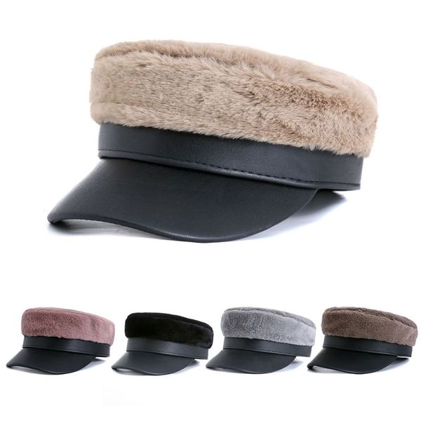 дамы женщины зима короткие плюшевые flat top cap берет контраст цвета искусственной кожи visor регулируемая newsboy остроконечные ретро navy, Blue;gray
дамы женщины зима короткие плюшевые flat top cap берет контраст цвета искусственной кожи visor регулируемая newsboy остроконечные ретро navy, Blue;gray