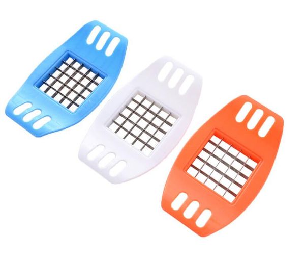 50pcs stainless steel vegetable potato slicer cutter cutting slicers cut fries device random color dhl ing
50pcs stainless steel vegetable potato slicer cutter cutting slicers cut fries device random color dhl ing