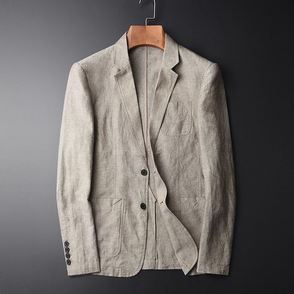 blazer man new 55% linen 45% cotton suit jacket spring autumn casual male single breasted size m-4xl #x1617, White;black
blazer man new 55% linen 45% cotton suit jacket spring autumn casual male single breasted size m-4xl #x1617, White;black