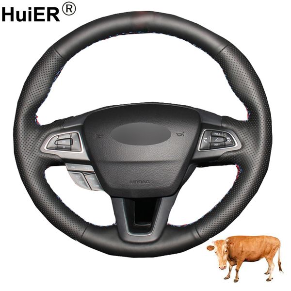 hand sewing car steering wheel cover cow leather for focus 3 2015- 2018 kuga 2016- 2019 escape c-max ecosport 2018-2019
hand sewing car steering wheel cover cow leather for focus 3 2015- 2018 kuga 2016- 2019 escape c-max ecosport 2018-2019