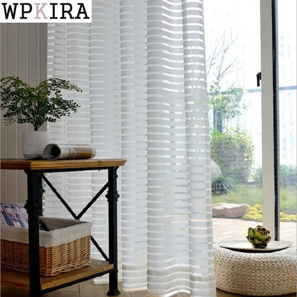 modern striped window tulle curtains for living room white voile sheer curtains for bedroom kids cortina blind custom 135&30
modern striped window tulle curtains for living room white voile sheer curtains for bedroom kids cortina blind custom 135&30