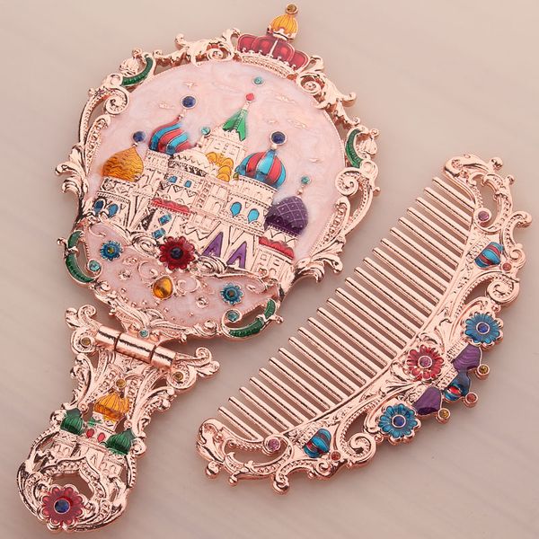 handle small mirror with comb suit retro portable makeup mirror foldable deskprincess
handle small mirror with comb suit retro portable makeup mirror foldable deskprincess