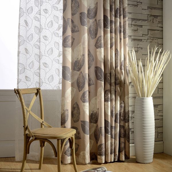 leaves quiet thinking modern simple pastoral american country cotton and linen printed curtain high shading brown classic fashion wild
leaves quiet thinking modern simple pastoral american country cotton and linen printed curtain high shading brown classic fashion wild