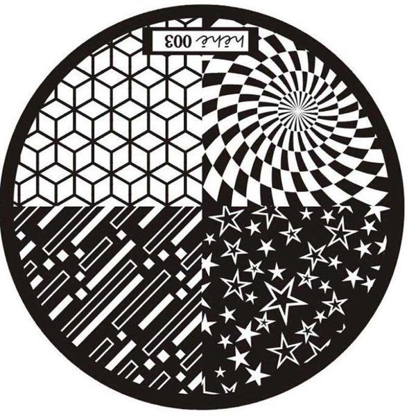 new pattern nail art image stamp stamping plates manicure template 003 p30 f35 hw, White
new pattern nail art image stamp stamping plates manicure template 003 p30 f35 hw, White