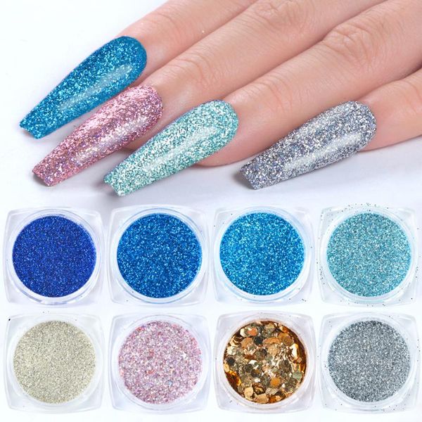 6pcs holographic nail glitter gradient bule nail mirror sequins laser dipping powder chrome flake art decoration sa1539-22, Silver;gold
6pcs holographic nail glitter gradient bule nail mirror sequins laser dipping powder chrome flake art decoration sa1539-22, Silver;gold